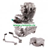 Двигатель в сборе 4Т 163FMJ (CG200) 196,9см3 (МКПП) (1-N-2-3-4-5) на мотоцикл