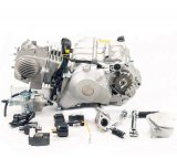 Двигатель в сборе 4Т 140см3 156FMJ YX X150 (56x57) механика, 4ск., нижний стартер